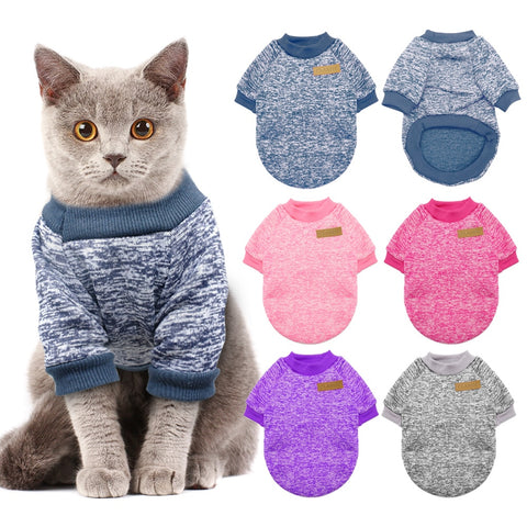 Warm Dog Cat Clothes Autumn Winter