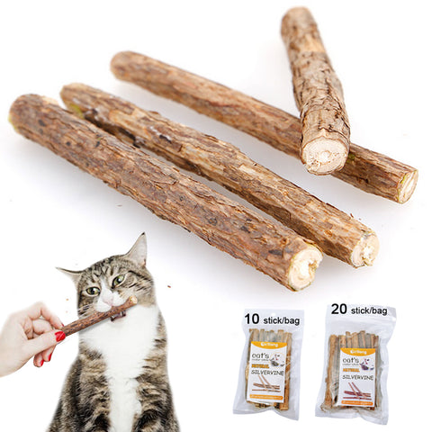 10/20 pcs Interactive Cat Toy Pure Natural