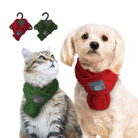 Warm Winter Pet Dog Scarf