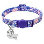 Quick Release Kitten Collar Personalized