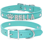 Bling rhinestone puppy collars personalized small dogs